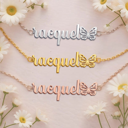 RACQUEL  TTX22 Personalized Name Necklace – Perfect Gift