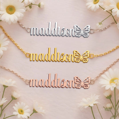 MADDISON  TTX22 Personalized Name Necklace – Perfect Gift