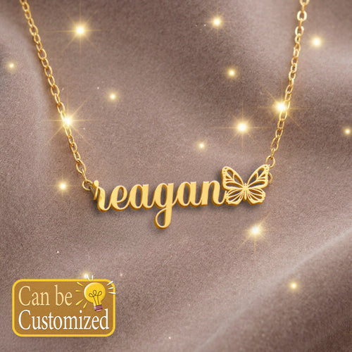 REAGAN  TTX22 Personalized Name Necklace – Perfect Gift