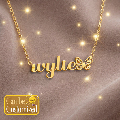 WYLIE  TTX22 Personalized Name Necklace – Perfect Gift