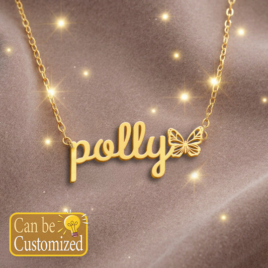 POLLY  TTL01 Personalized Name Necklace – Perfect Gift
