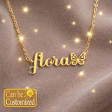 FLORA  TTX22 Personalized Name Necklace – Perfect Gift