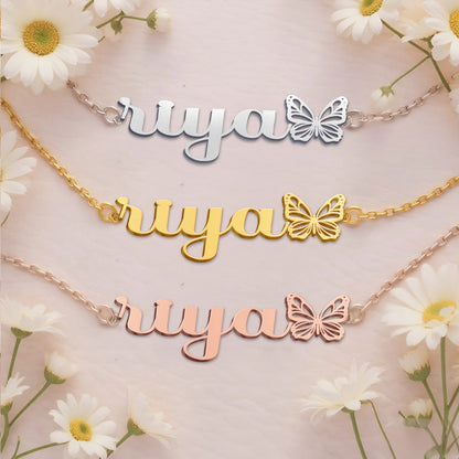 RIYA  TTX22 Personalized Name Necklace – Perfect Gift