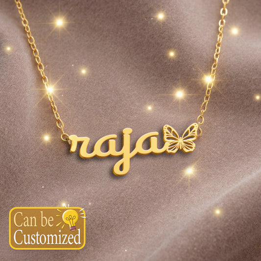 RAJA  TTL01 Personalized Name Necklace – Perfect Gift