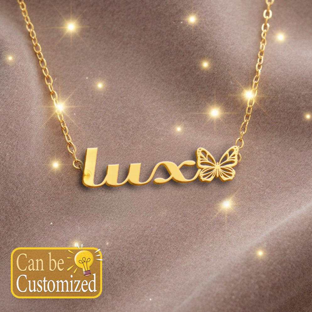 LUX  TTX22 Personalized Name Necklace – Perfect Gift