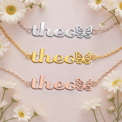 THEO  TTX22 Personalized Name Necklace – Perfect Gift