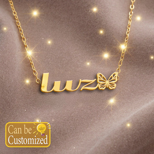 LUZ  TTX22 Personalized Name Necklace – Perfect Gift
