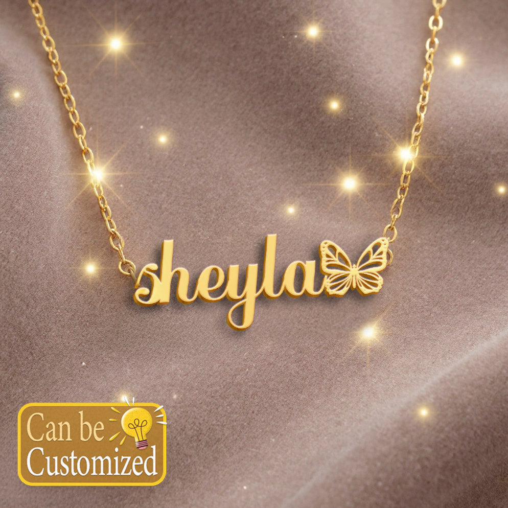 SHEYLA  TTX22 Personalized Name Necklace – Perfect Gift
