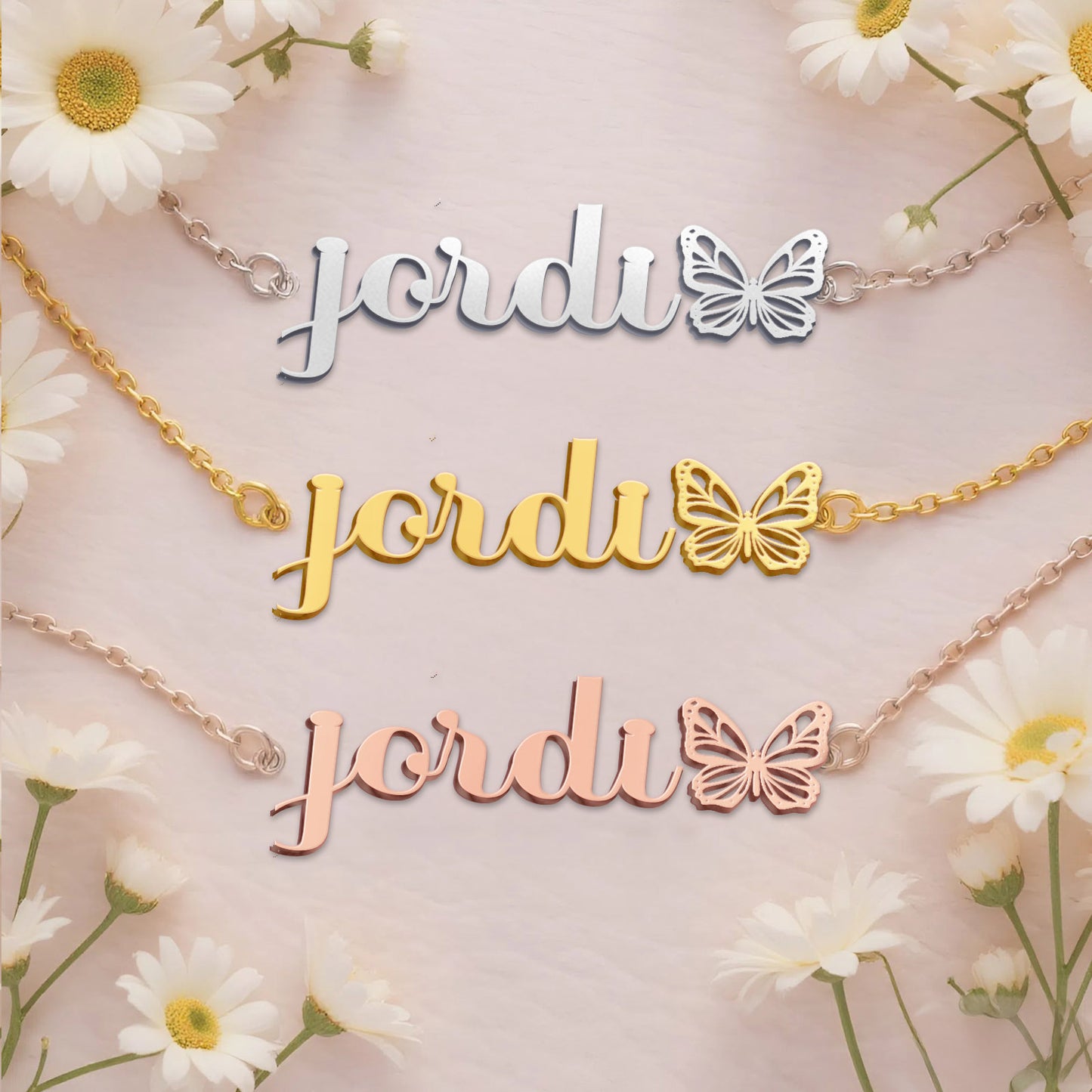 JORDI  TTX22 Personalized Name Necklace – Perfect Gift