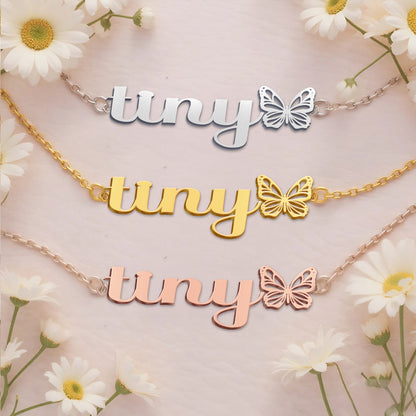 TINY  TTX22 Personalized Name Necklace – Perfect Gift