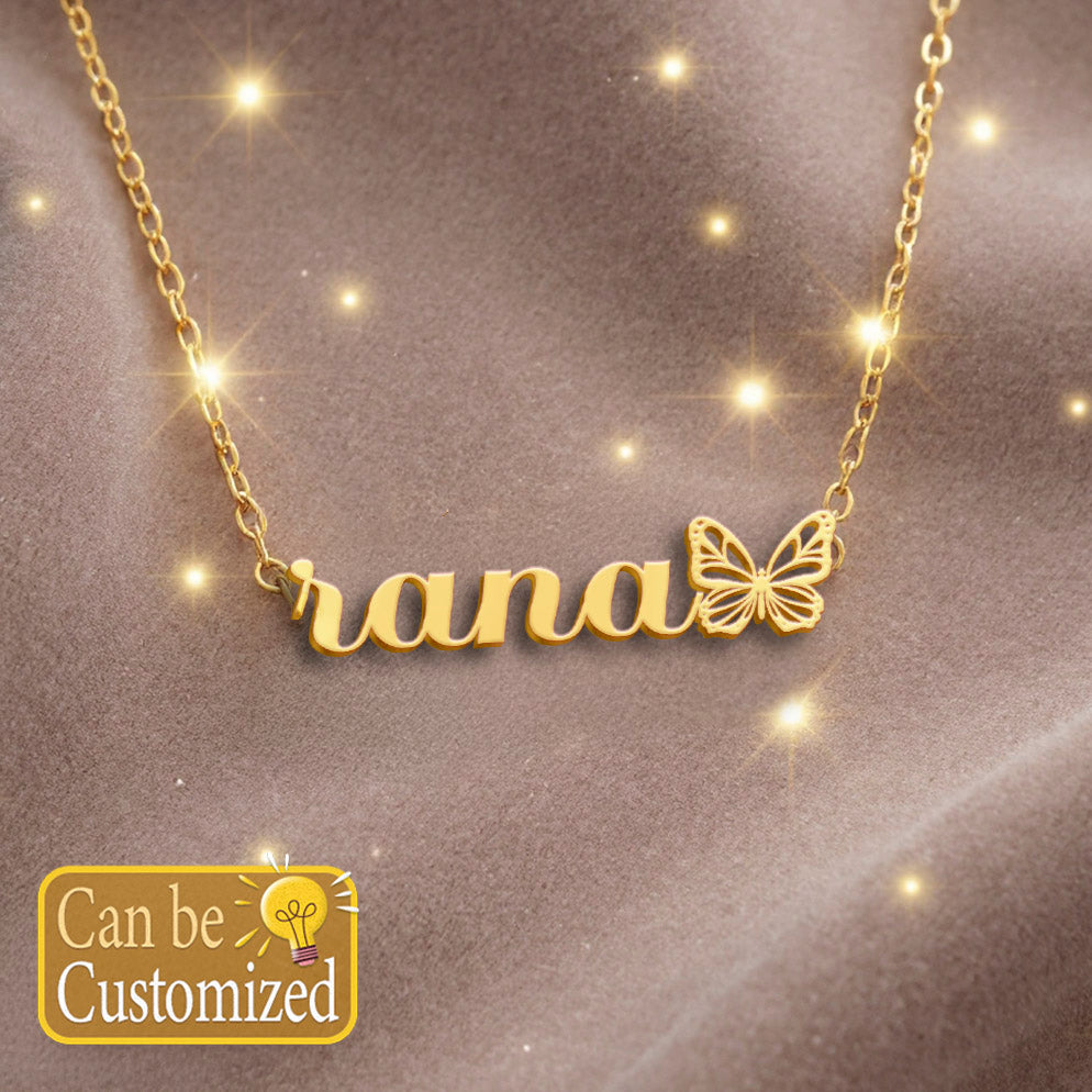 RANA  TTX22 Personalized Name Necklace – Perfect Gift