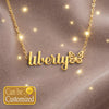 LIBERTY  TTX22 Personalized Name Necklace – Perfect Gift