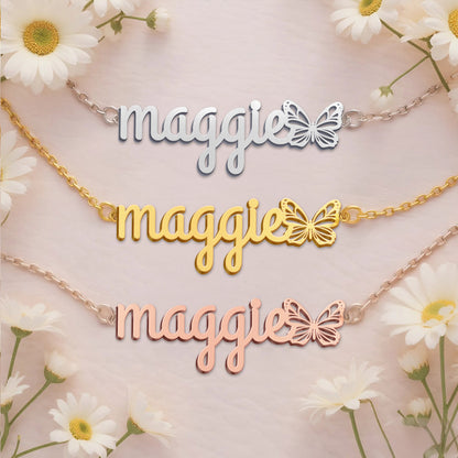 MAGGIE  TTL01 Personalized Name Necklace – Perfect Gift