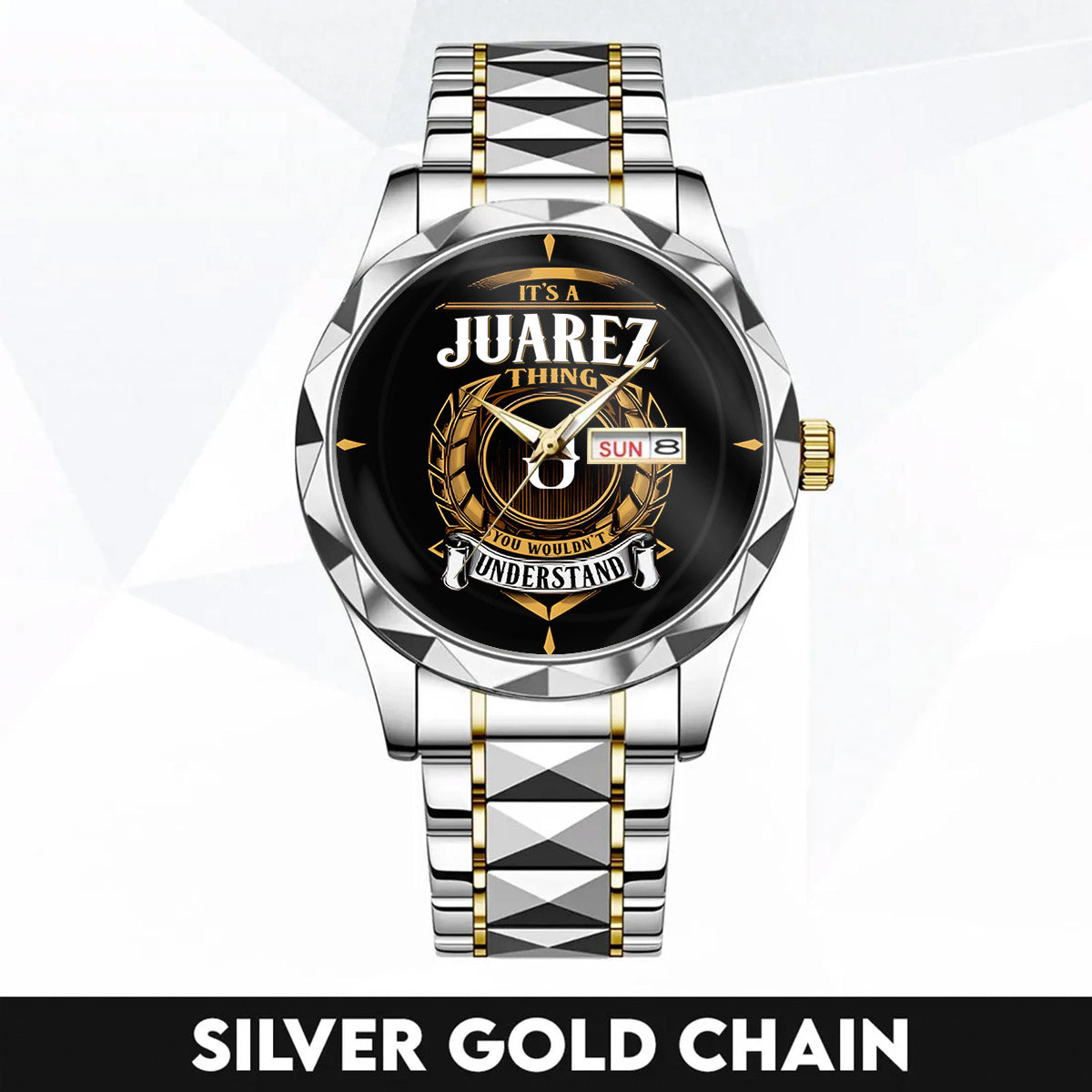 JUAREZ H79-02 Thing You Wouldn't Understand Watch – Custom Name & Initial Watch