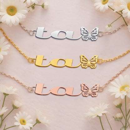 TA  TTX22 Personalized Name Necklace – Perfect Gift