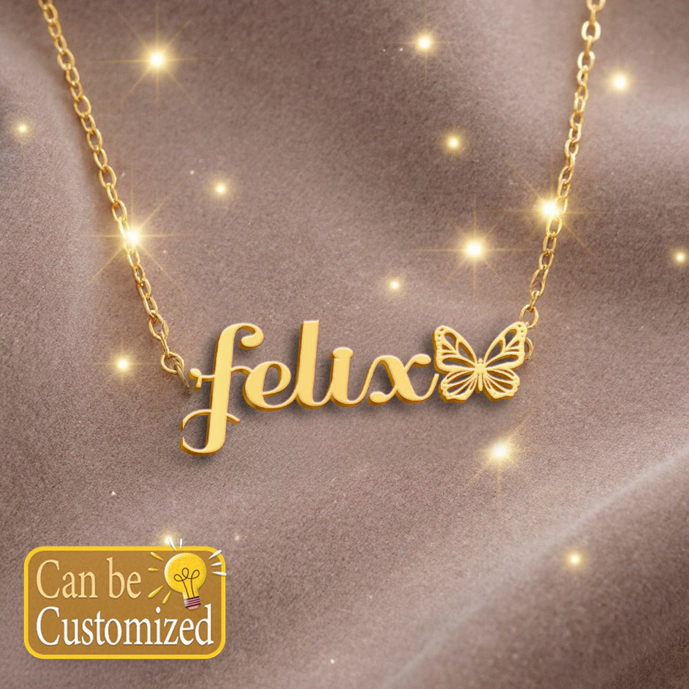 FELIX  TTX22 Personalized Name Necklace – Perfect Gift