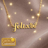 FELIX  TTX22 Personalized Name Necklace – Perfect Gift