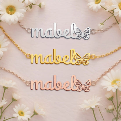 MABEL  TTL01 Personalized Name Necklace – Perfect Gift