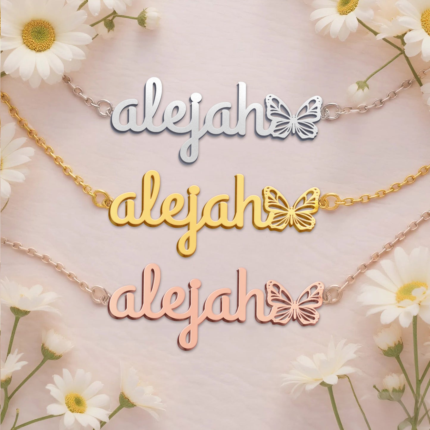 ALEJAH  TTL01 Personalized Name Necklace – Perfect Gift