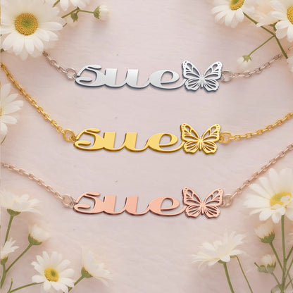 SUE  TTX22 Personalized Name Necklace – Perfect Gift