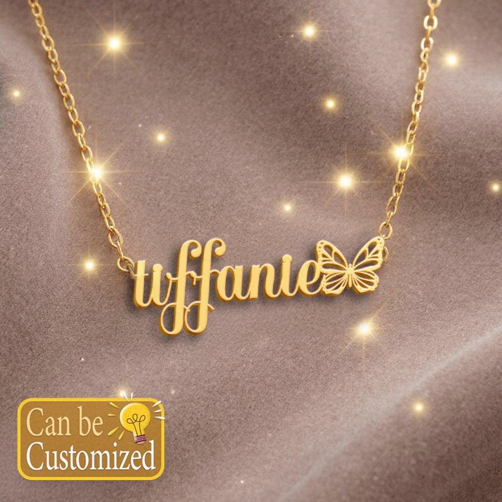 TIFFANIE  TTX22 Personalized Name Necklace – Perfect Gift