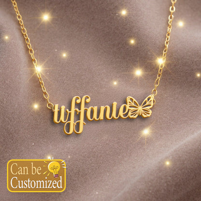 TIFFANIE  TTX22 Personalized Name Necklace – Perfect Gift