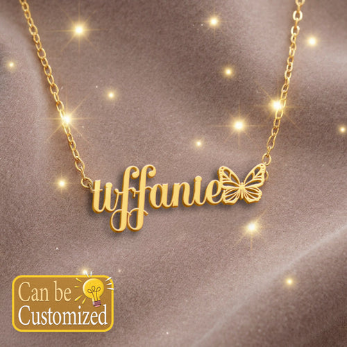 TIFFANIE  TTX22 Personalized Name Necklace – Perfect Gift