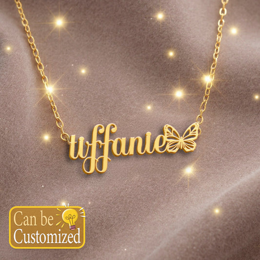 TIFFANIE  TTX22 Personalized Name Necklace – Perfect Gift