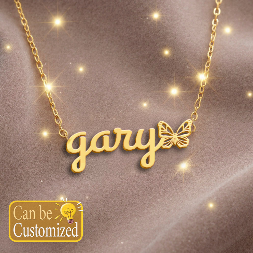 GARY  TTL01 Personalized Name Necklace – Perfect Gift