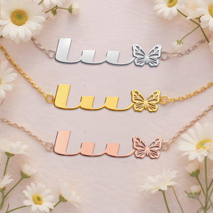 LU  TTX22 Personalized Name Necklace – Perfect Gift