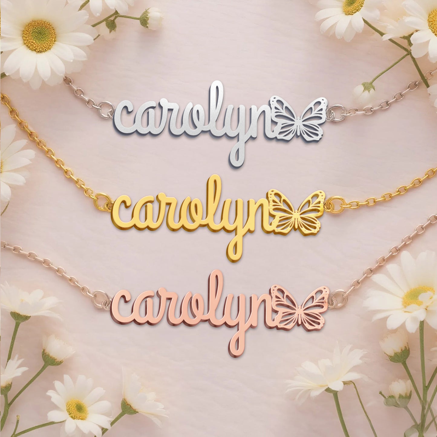 CAROLYN  TTL01 Personalized Name Necklace – Perfect Gift