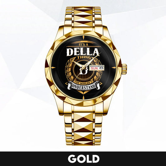 DELLA H79-02 Thing You Wouldn't Understand Watch – Custom Name & Initial Watch