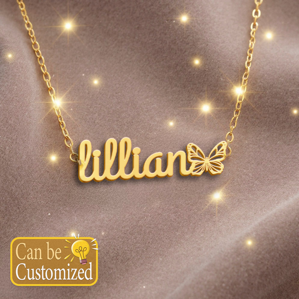 LILLIAN  TTL01 Personalized Name Necklace – Perfect Gift