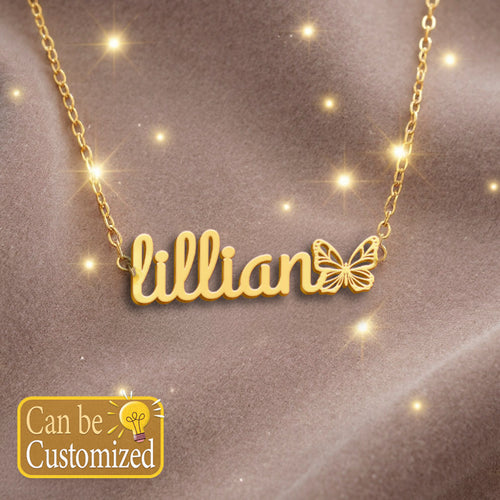 LILLIAN  TTL01 Personalized Name Necklace – Perfect Gift