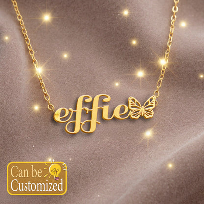 EFFIE  TTX22 Personalized Name Necklace – Perfect Gift