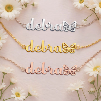 DEBRA  TTX22 Personalized Name Necklace – Perfect Gift