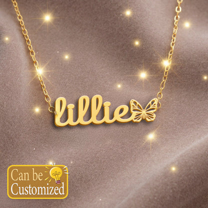 LILLIE  TTL01 Personalized Name Necklace – Perfect Gift