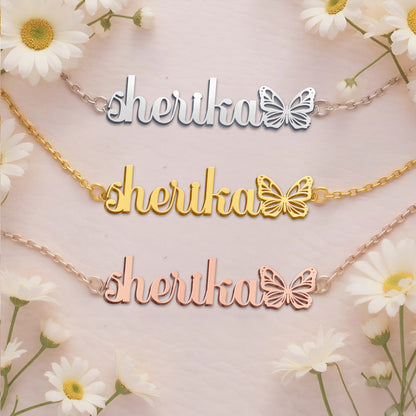 SHERIKA  TTX22 Personalized Name Necklace – Perfect Gift