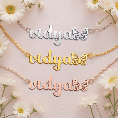 VIDYA  TTX22 Personalized Name Necklace – Perfect Gift