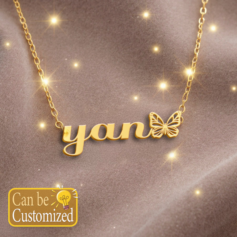 YAN  TTX22 Personalized Name Necklace – Perfect Gift