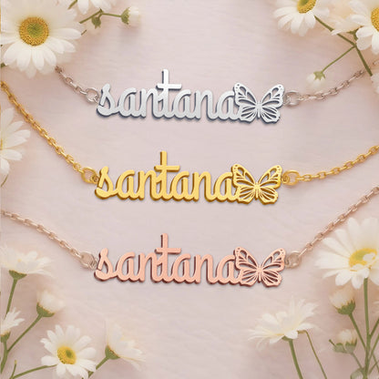 SANTANA  TTL01 Personalized Name Necklace – Perfect Gift
