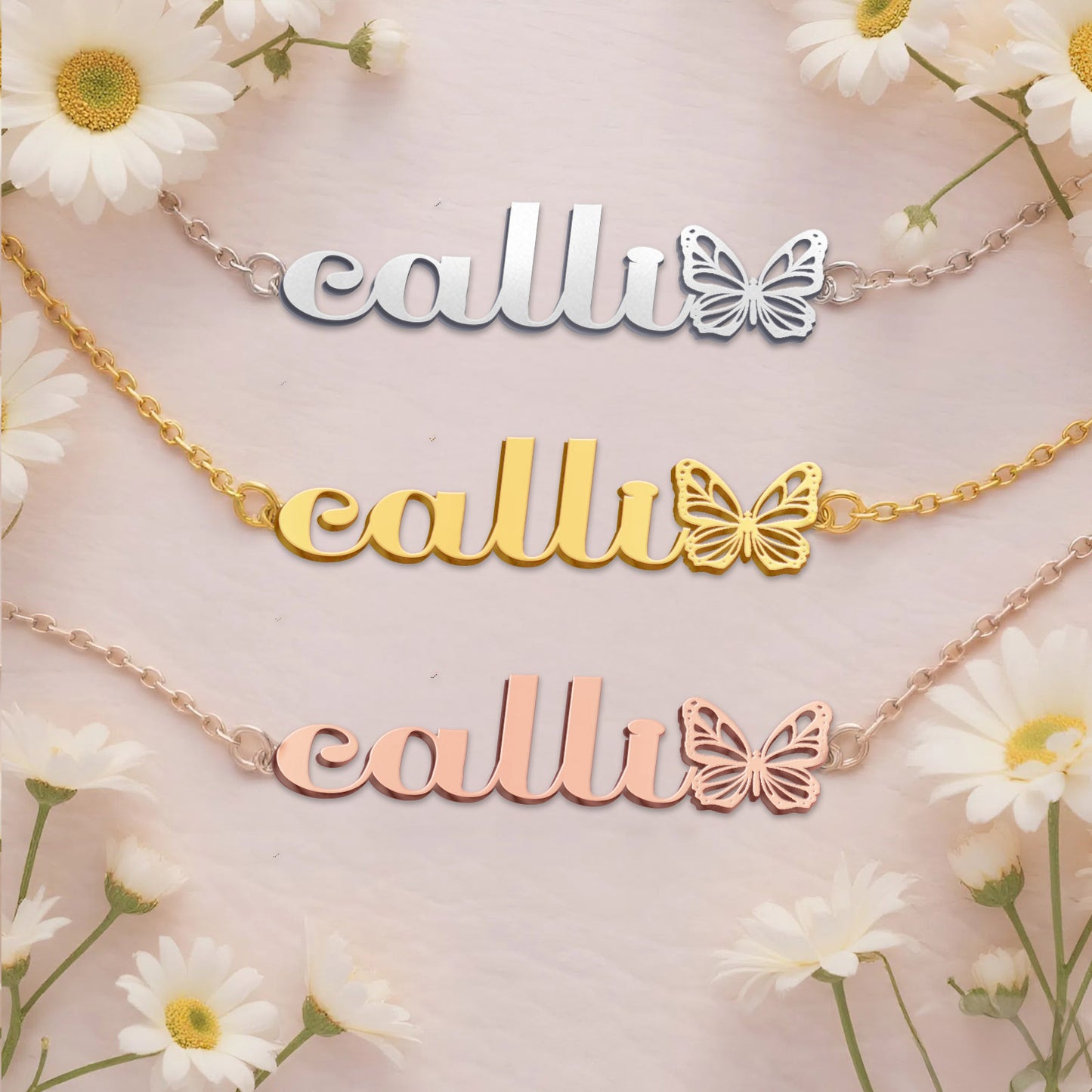 CALLI  TTX22 Personalized Name Necklace – Perfect Gift