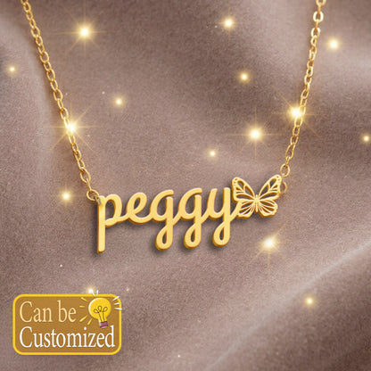 PEGGY  TTL01 Personalized Name Necklace – Perfect Gift