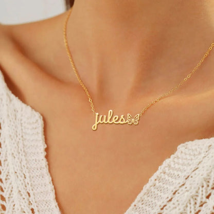JULES  TTL01 Personalized Name Necklace – Perfect Gift