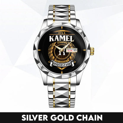 KAMEL H79-02 Thing You Wouldn't Understand Watch – Custom Name & Initial Watch