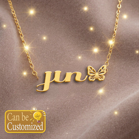 JIN  TTX22 Personalized Name Necklace – Perfect Gift