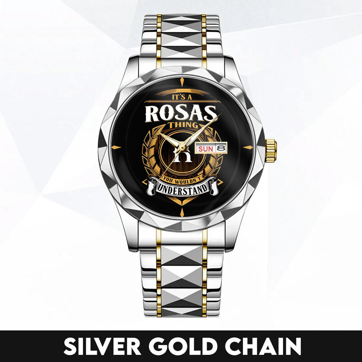ROSAS H79-02 Thing You Wouldn't Understand Watch – Custom Name & Initial Watch