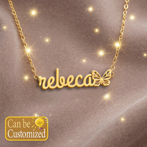 REBECA  TTL01 Personalized Name Necklace – Perfect Gift