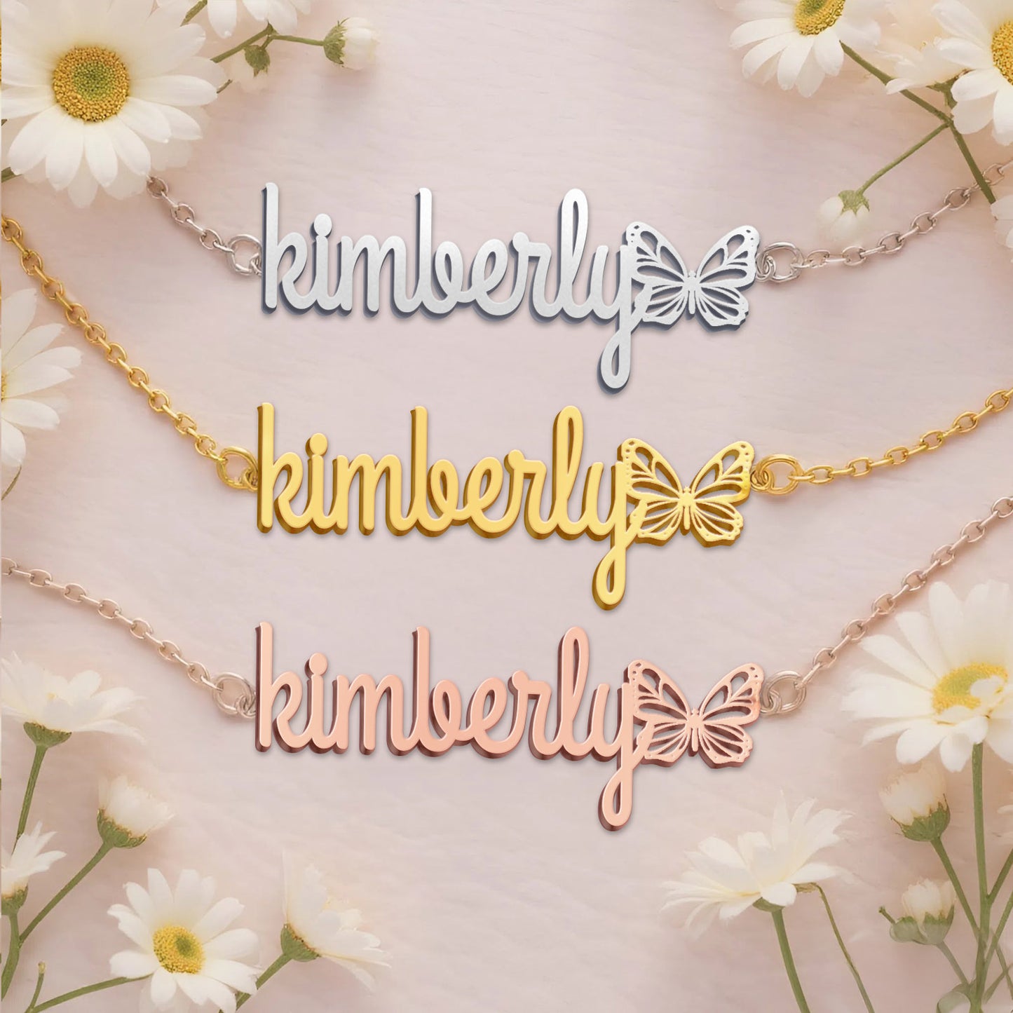 KIMBERLY  TTL01 Personalized Name Necklace – Perfect Gift