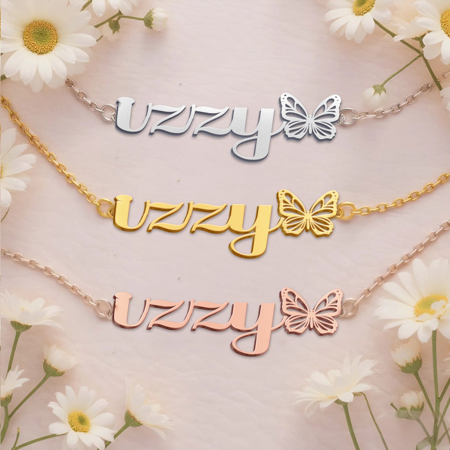 IZZY  TTX22 Personalized Name Necklace – Perfect Gift